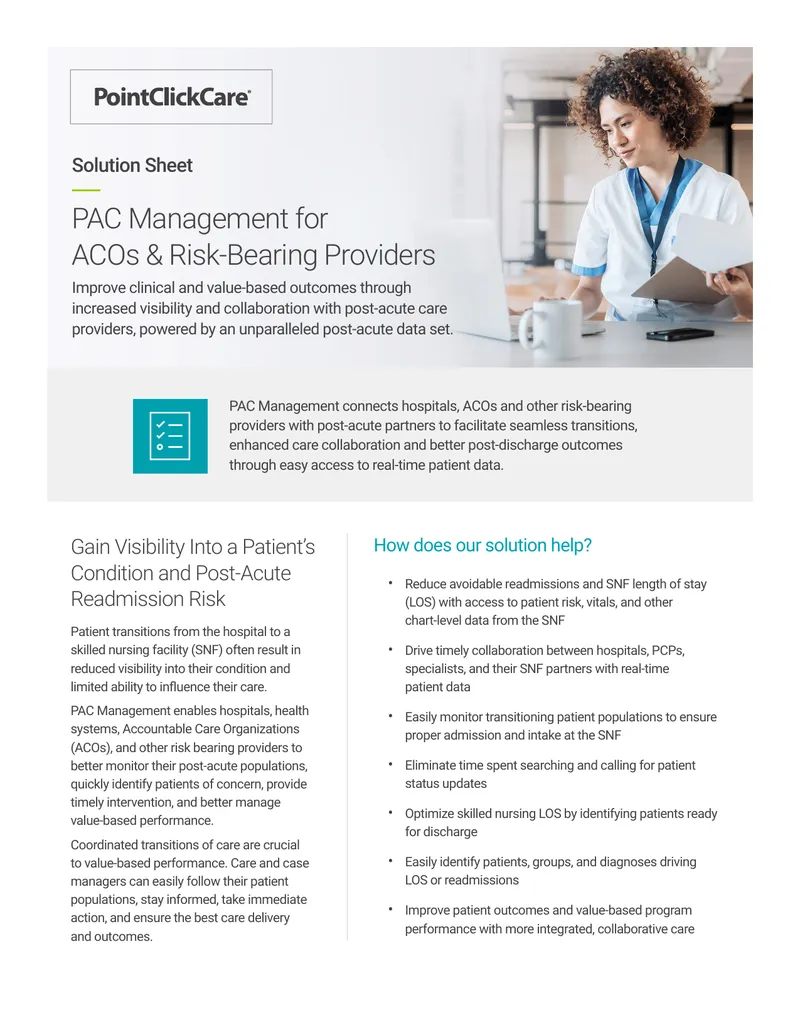 Patient Transition Management and Readmission Risk