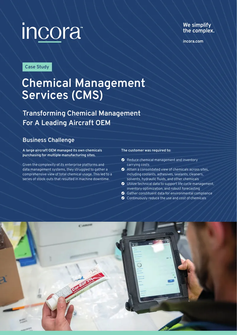 Chemical Management Services Case Study