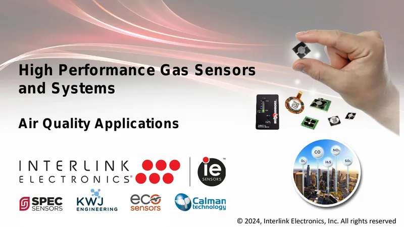 High Performance Gas Sensors and Systems Overview