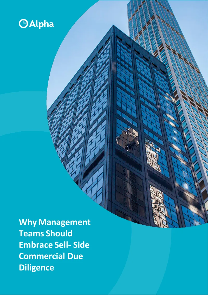 Sell-Side Commercial Due Diligence for Management Teams