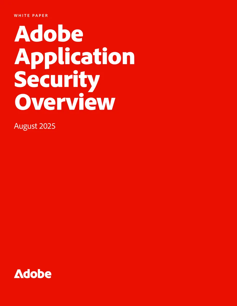 Adobe Application Security Strategy Overview