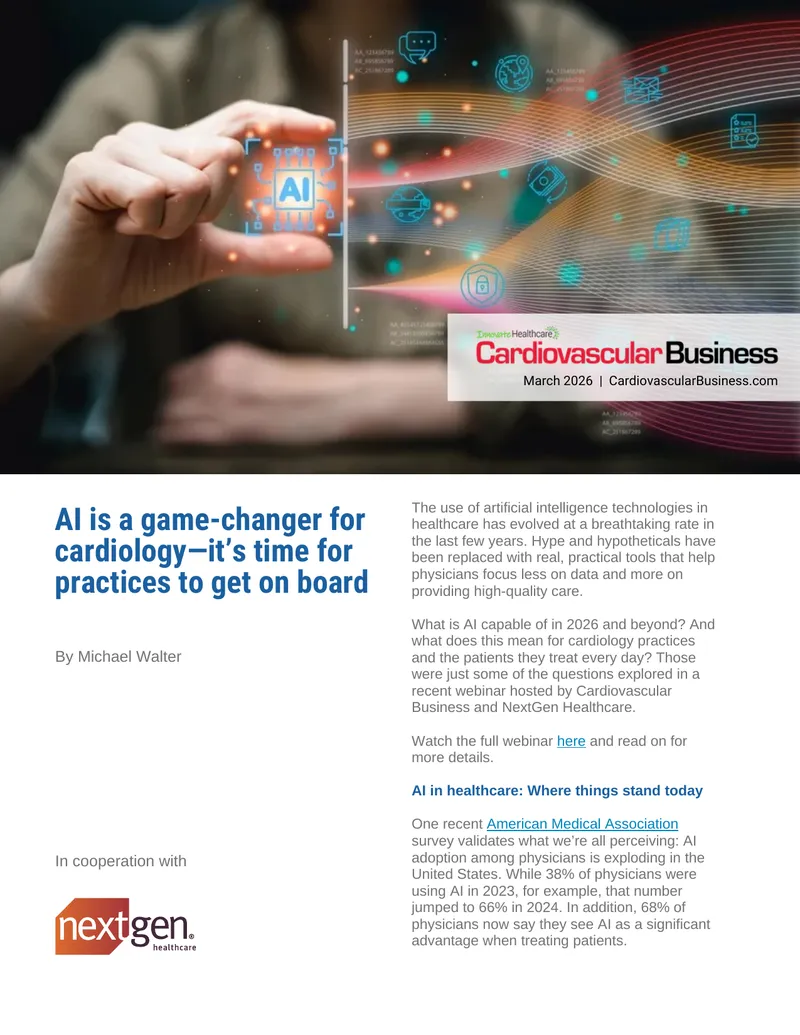 Artificial Intelligence in Cardiology Practices