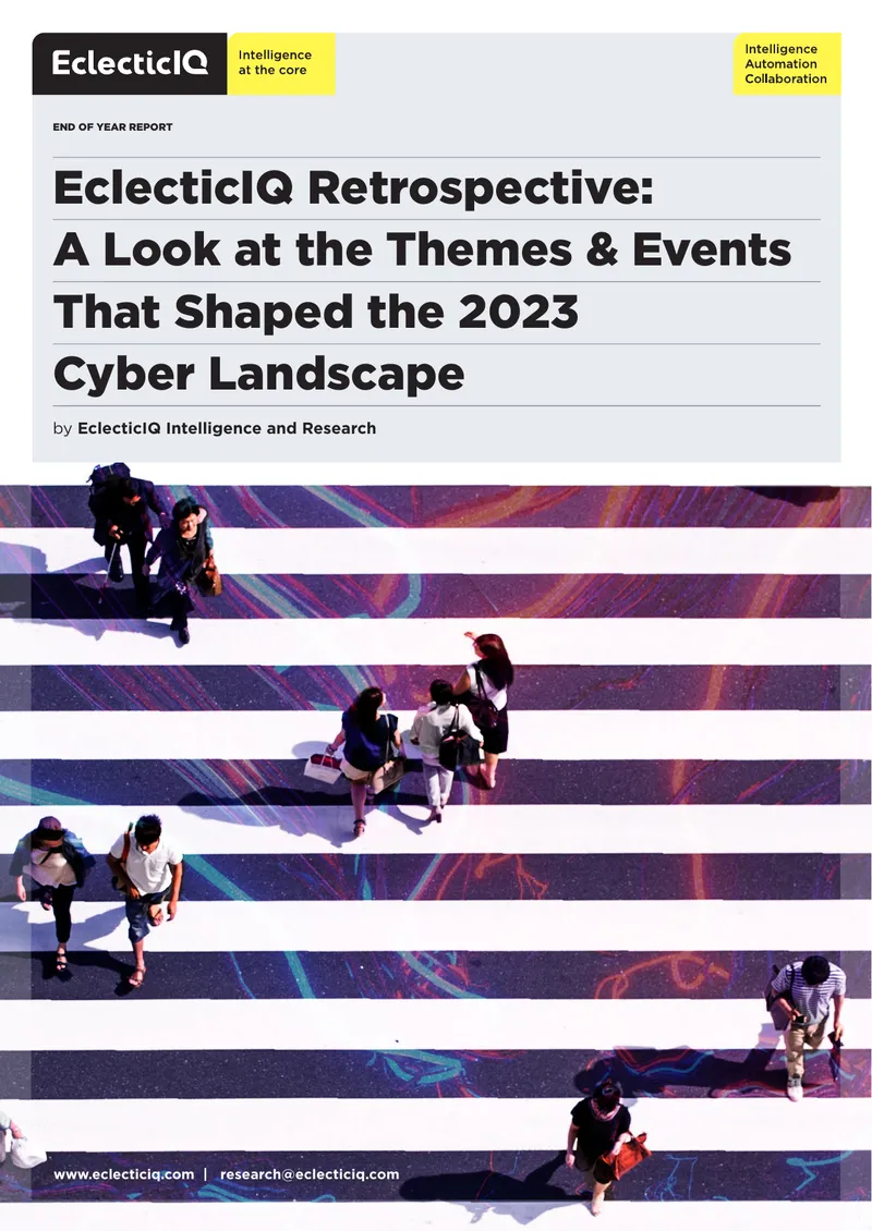 EclecticIQ Retrospective on 2023 Cyber Landscape