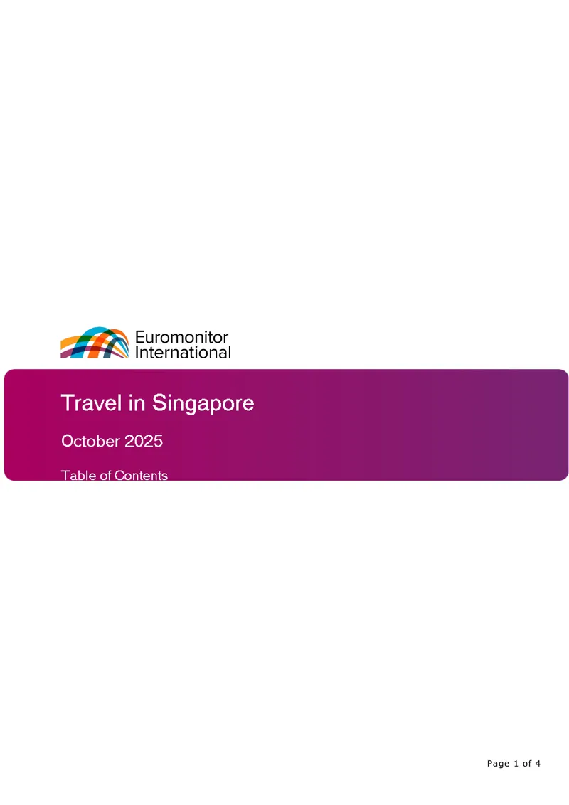 Travel Market Trends and Projections for 2025