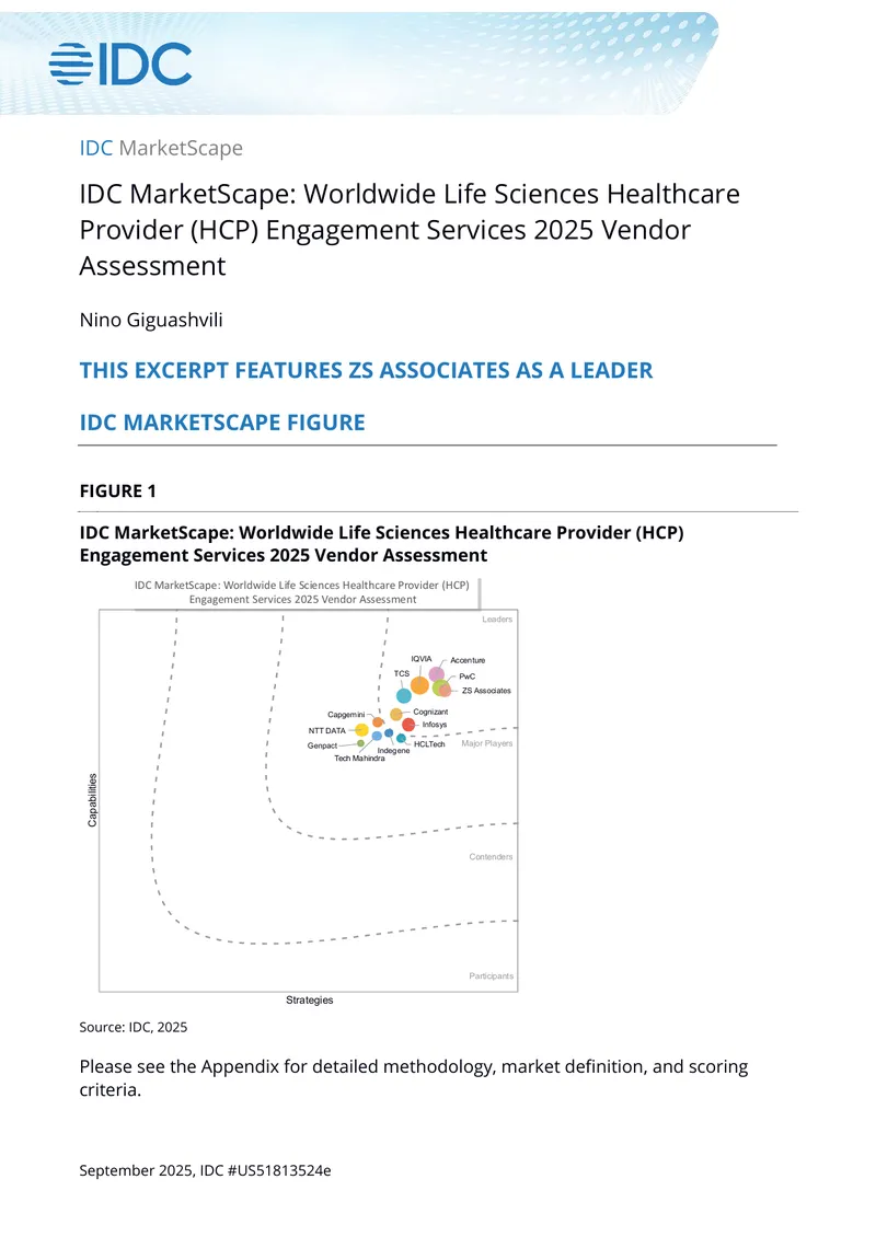 Worldwide Life Sciences Healthcare Provider Engagement Services Assessment