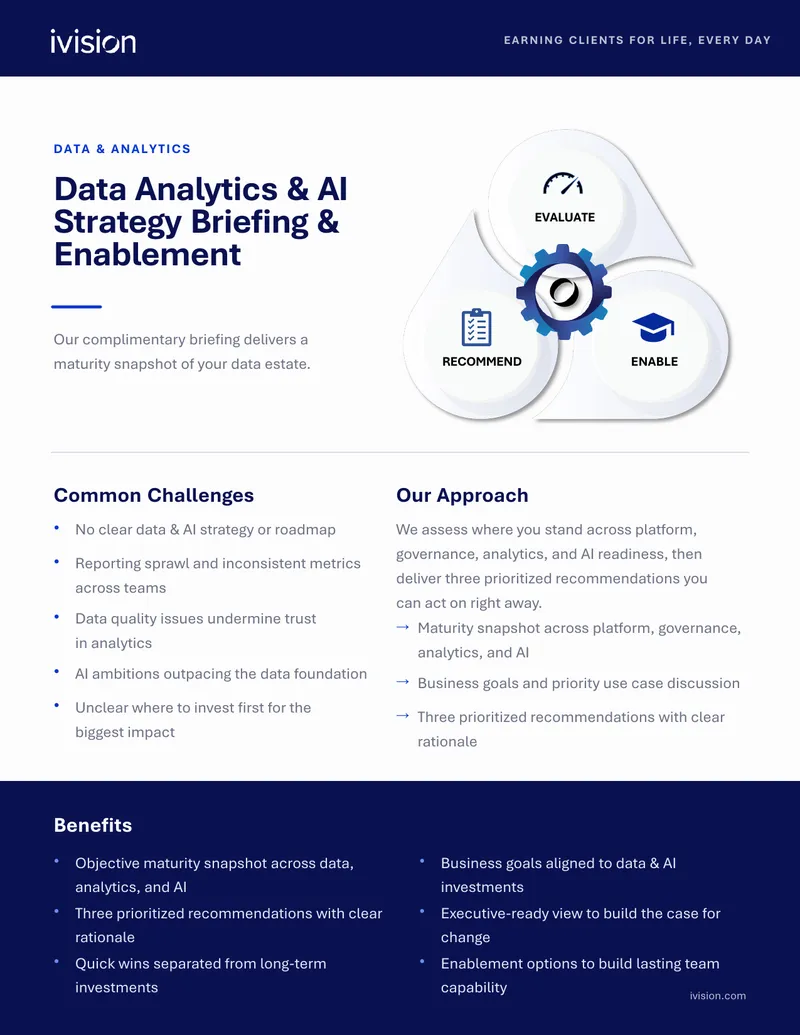 Data Analytics and AI Strategy Briefing