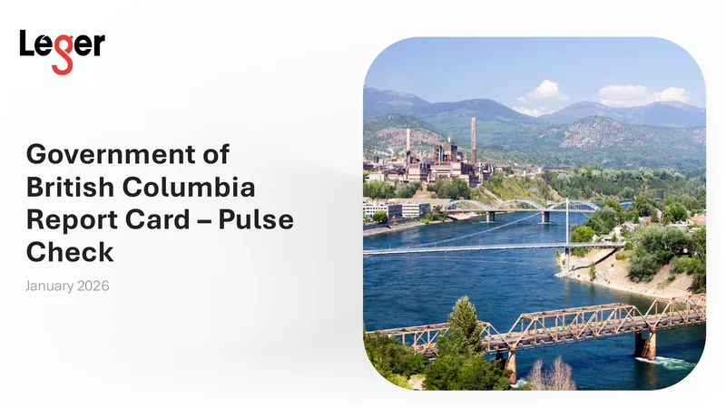 British Columbia Report Card Pulse Check January 2026