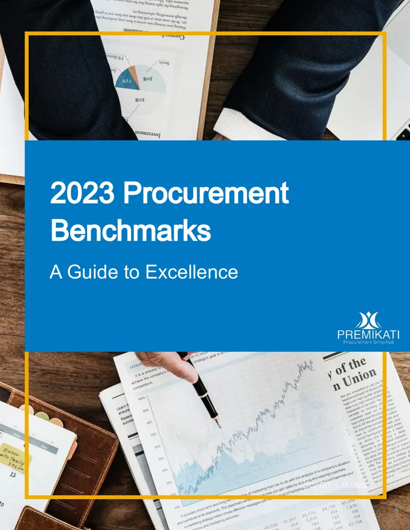 2023 Procurement Benchmarks Guide