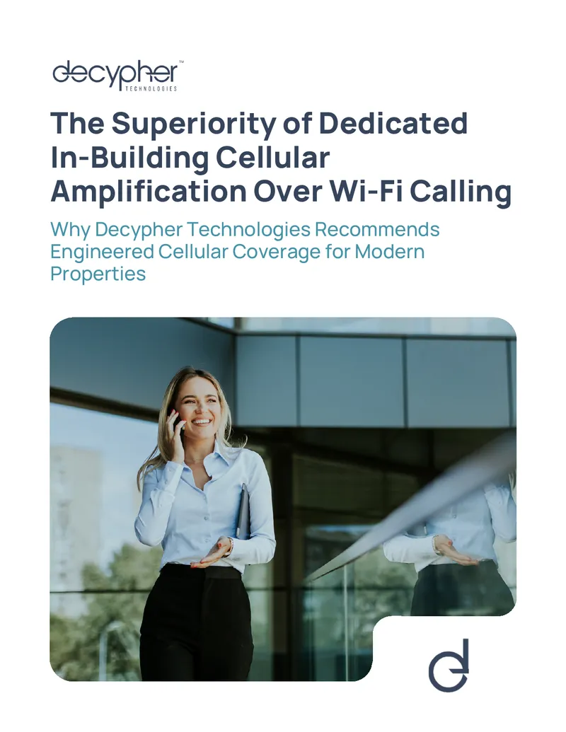 Dedicated In-Building Cellular Amplification Solutions