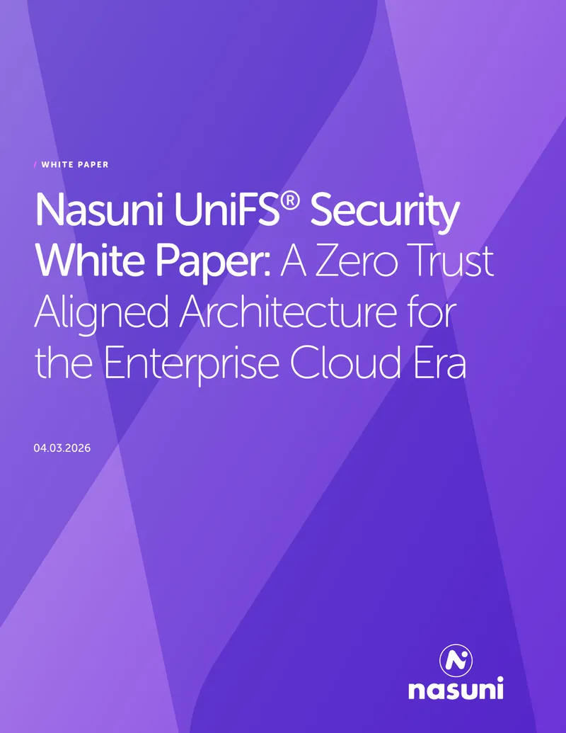 Nasuni UniFS Security White Paper Overview