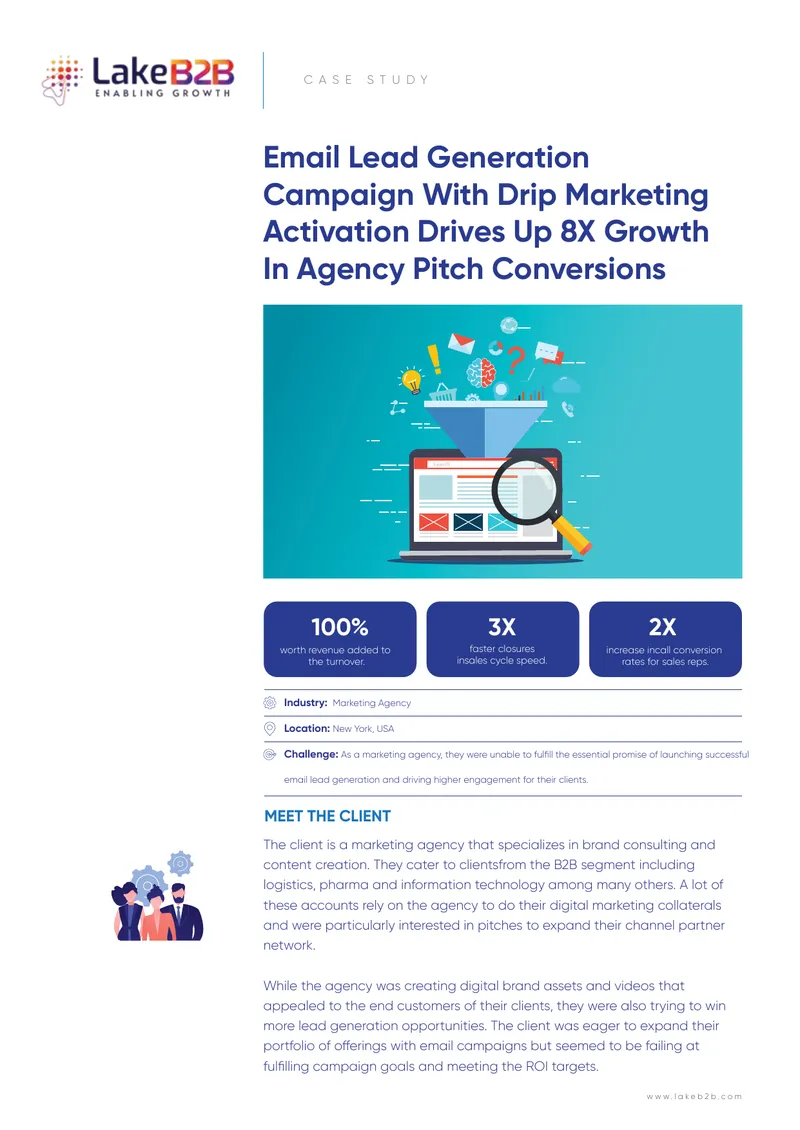Email Lead Generation Campaign Case Study