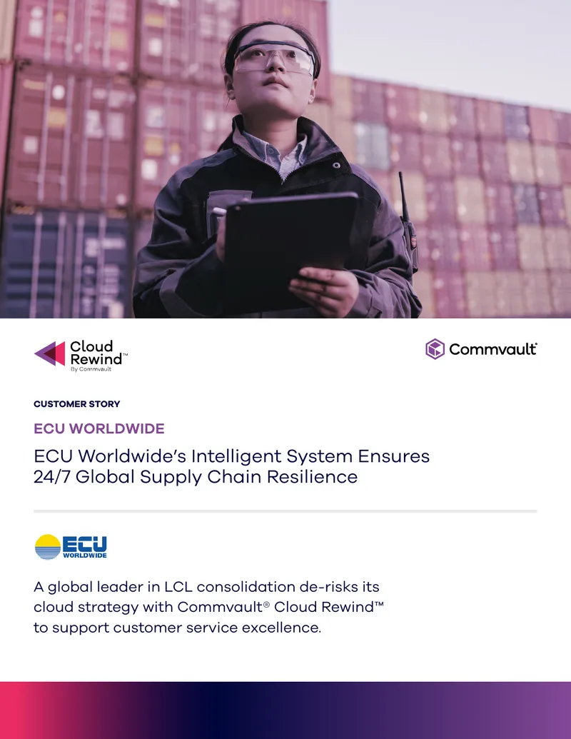 ECU Worldwide Cloud Strategy and Disaster Recovery
