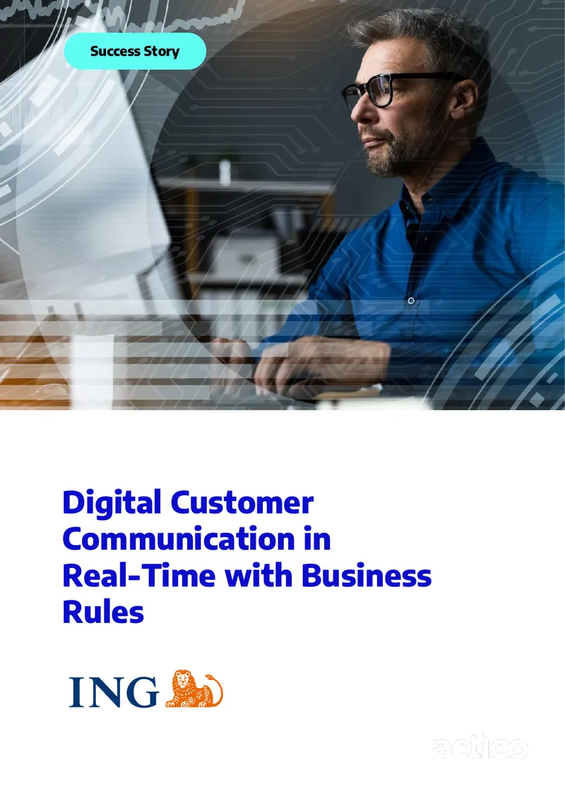 Digital Customer Communication in Real-Time with Business Rules