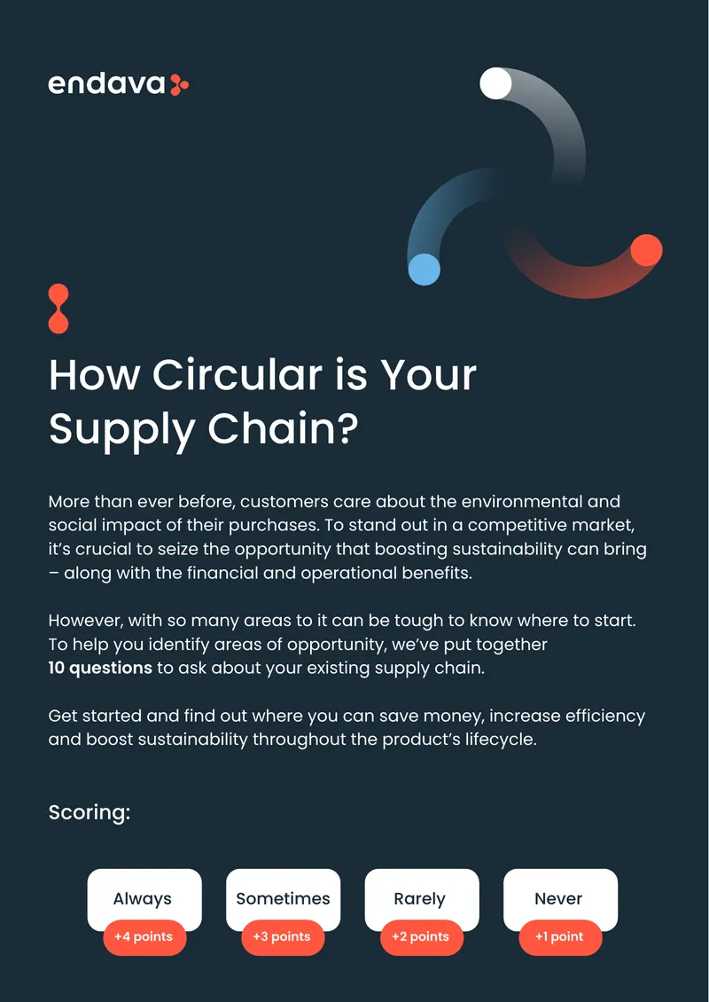 Circular Supply Chain Assessment Guide
