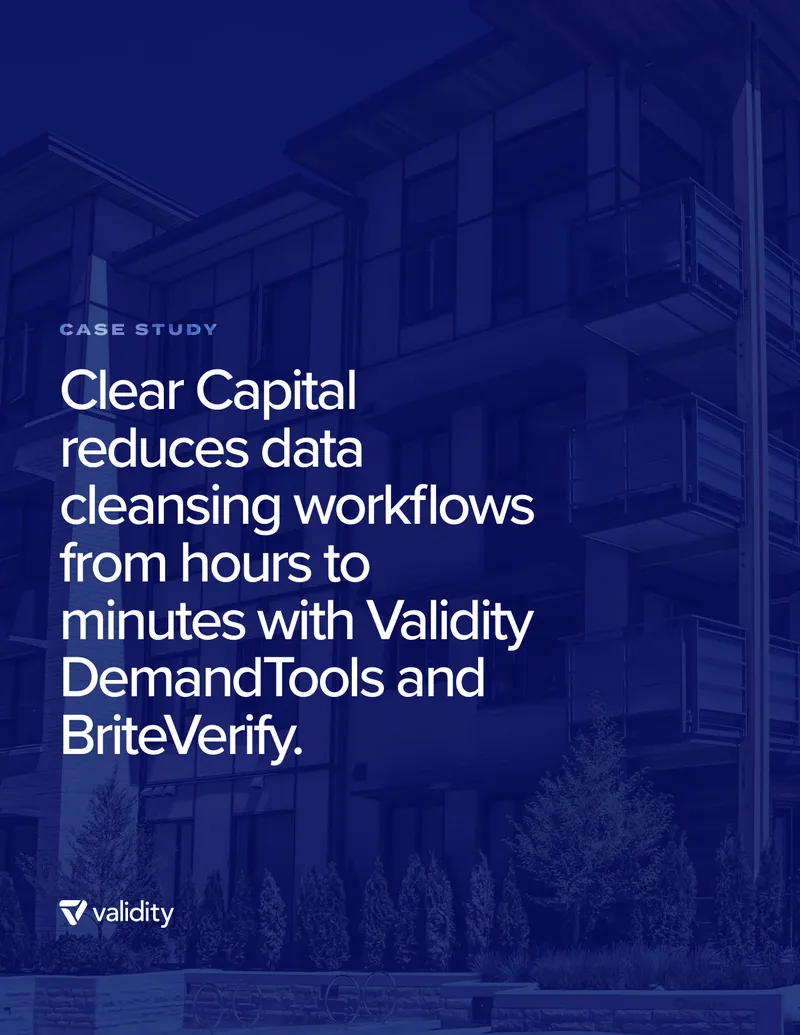 Data Management Improvement at Clear Capital