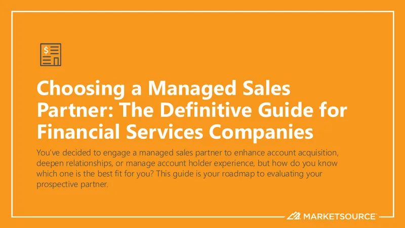 Choosing a Managed Sales Partner Guide