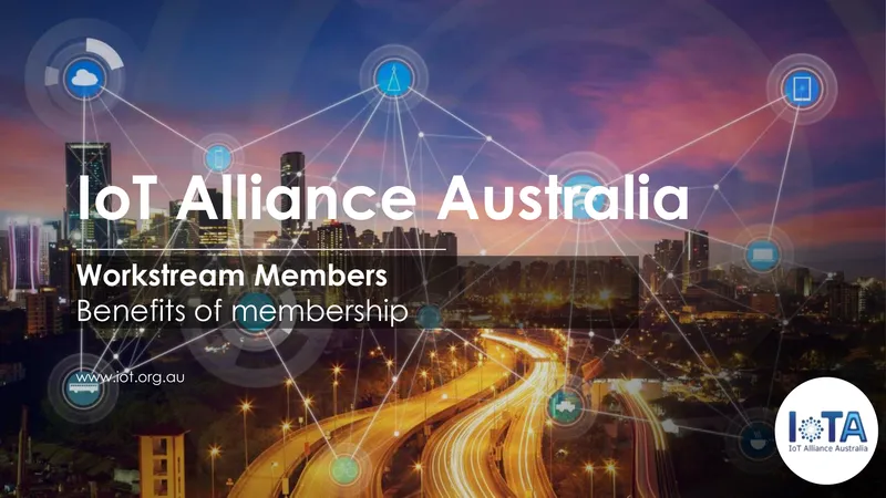 IoT Alliance Australia Membership Overview preview page 1