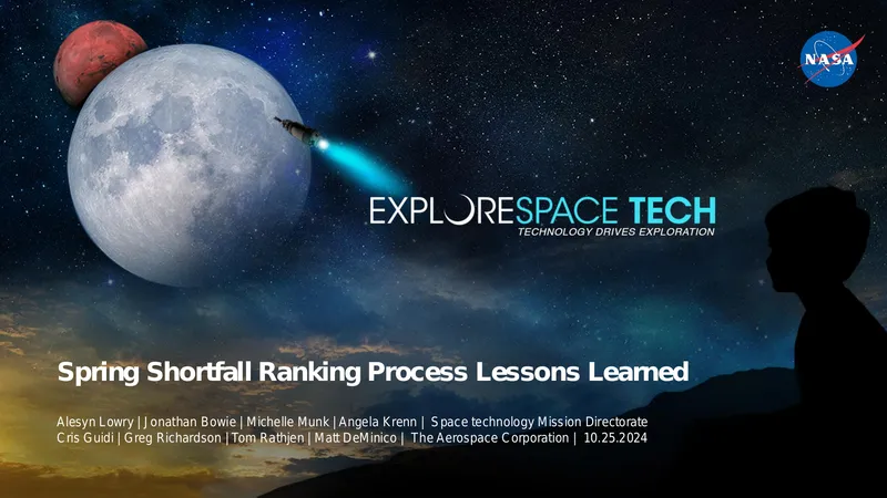Spring Shortfall Ranking Process Lessons Learned preview page 1