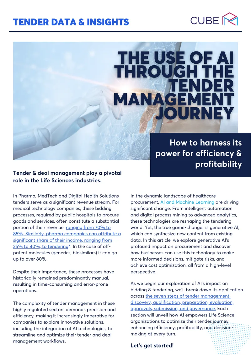 AI Integration in Tender Management Processes