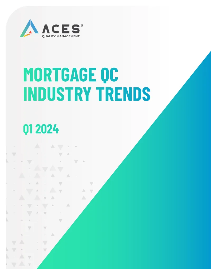 Mortgage Quality Control Industry Trends Report Q1 2024