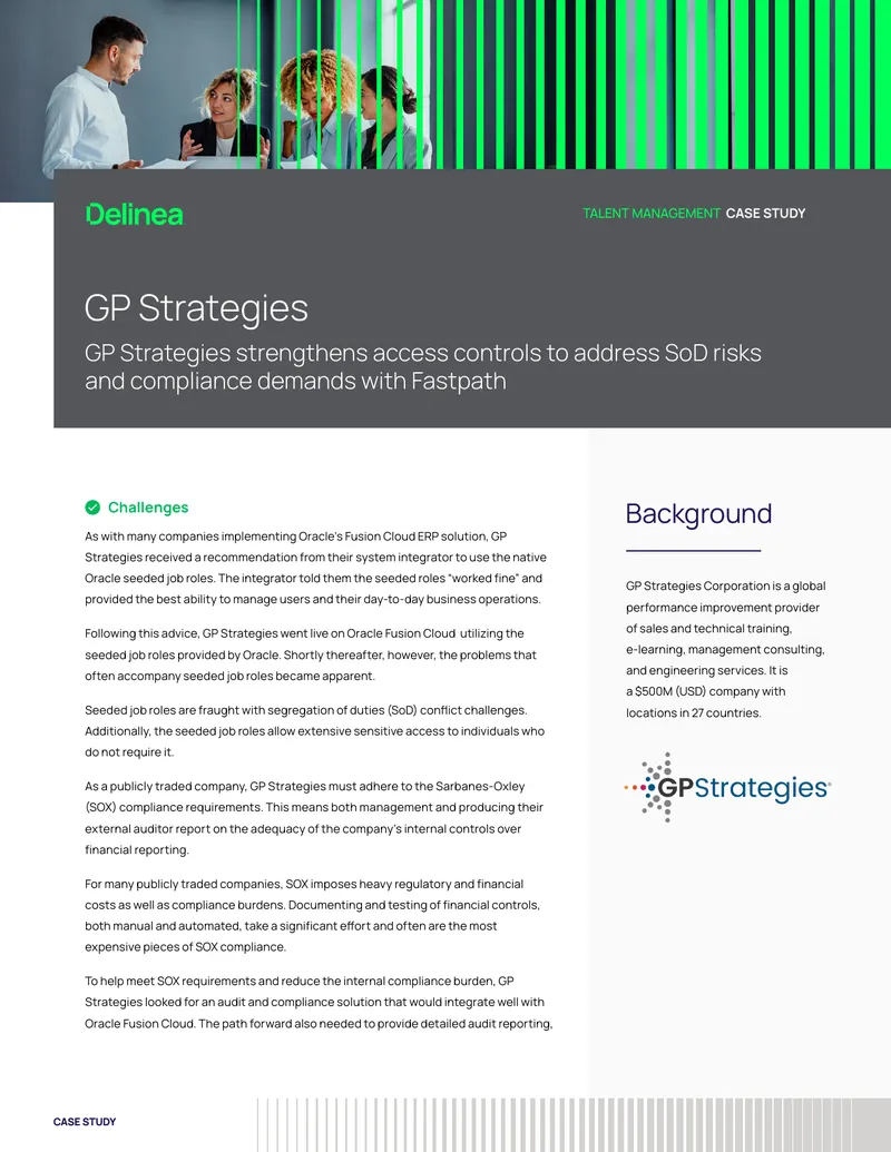 GP Strategies Compliance Improvement with Fastpath Solutions