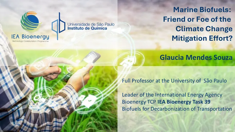 Biofuels and Their Role in Transportation Decarbonization