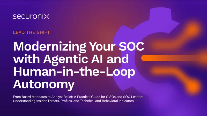 Modernizing Security Operations Centers with AI