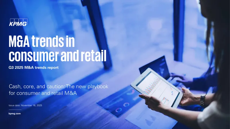 Q3 2025 Consumer and Retail M&A Trends Report
