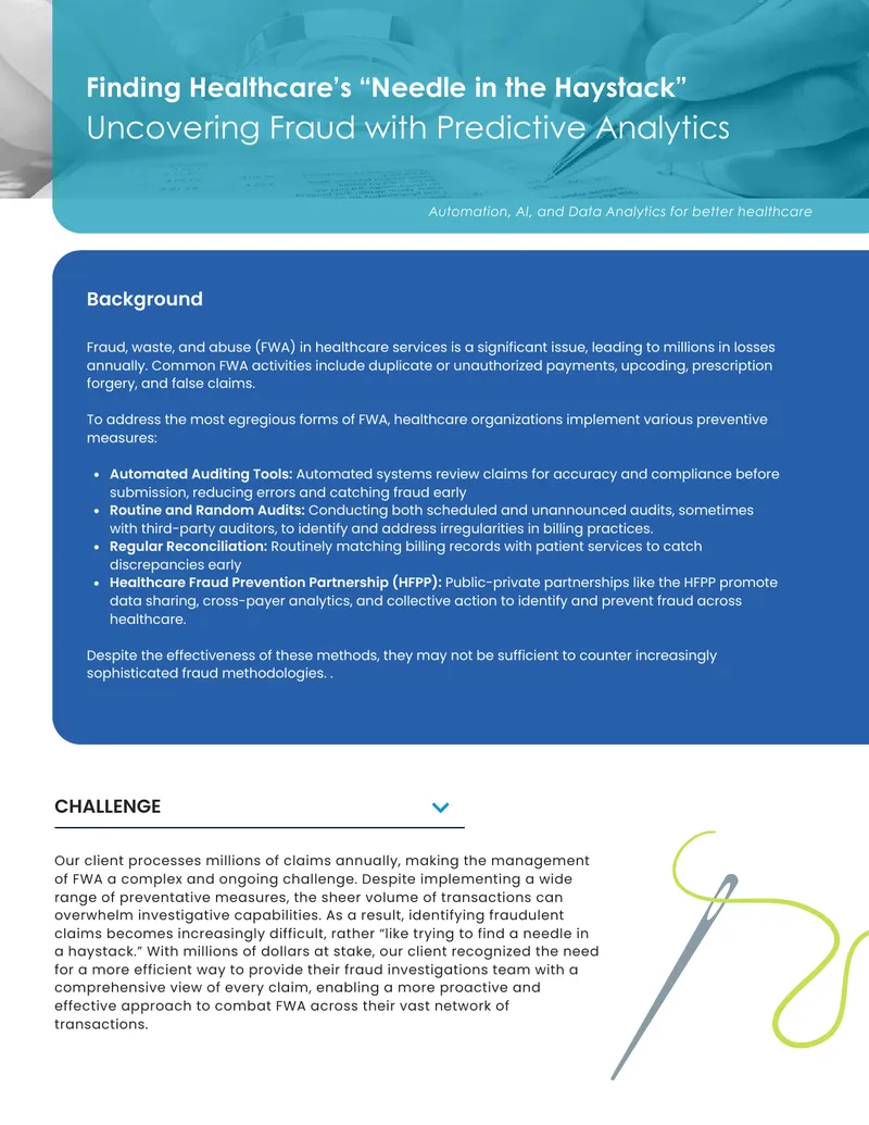 Machine Learning Model for Fraud Detection in Healthcare
