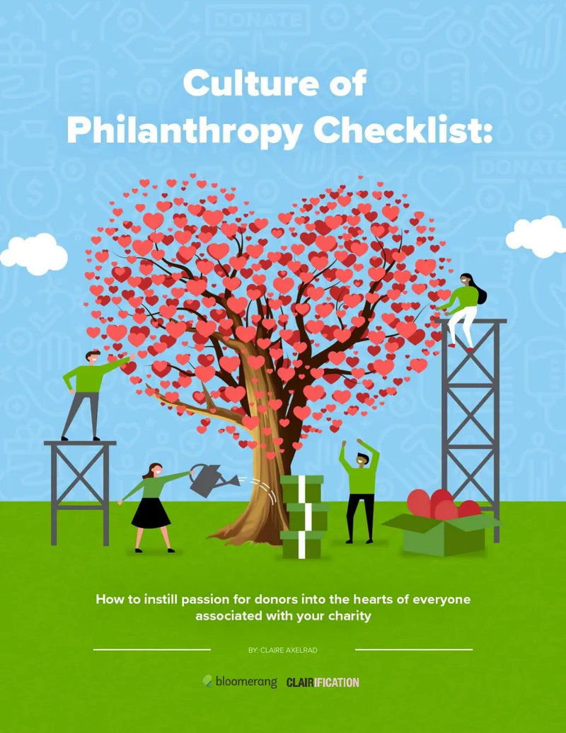 Culture of Philanthropy Checklist