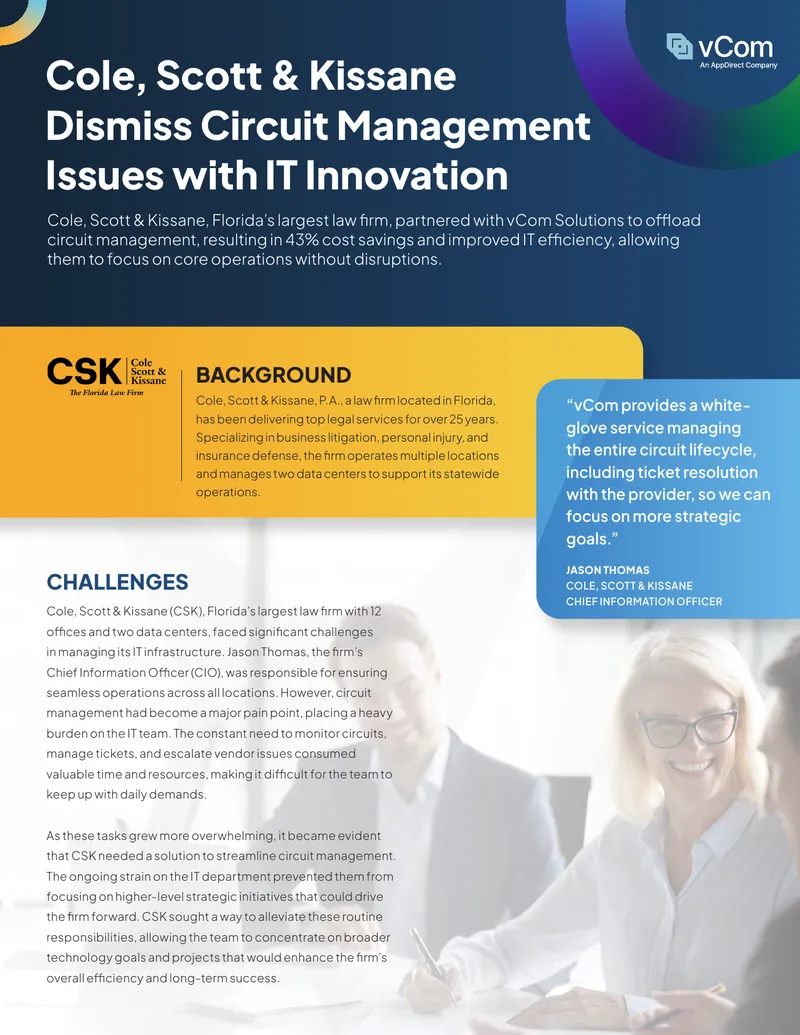 Circuit Management Optimization for Law Firm Operations