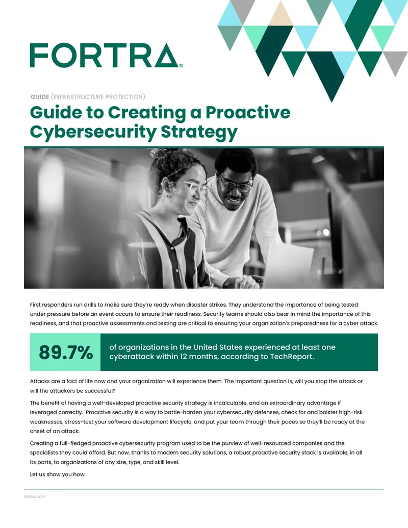 Guide to Creating a Proactive Cybersecurity Strategy