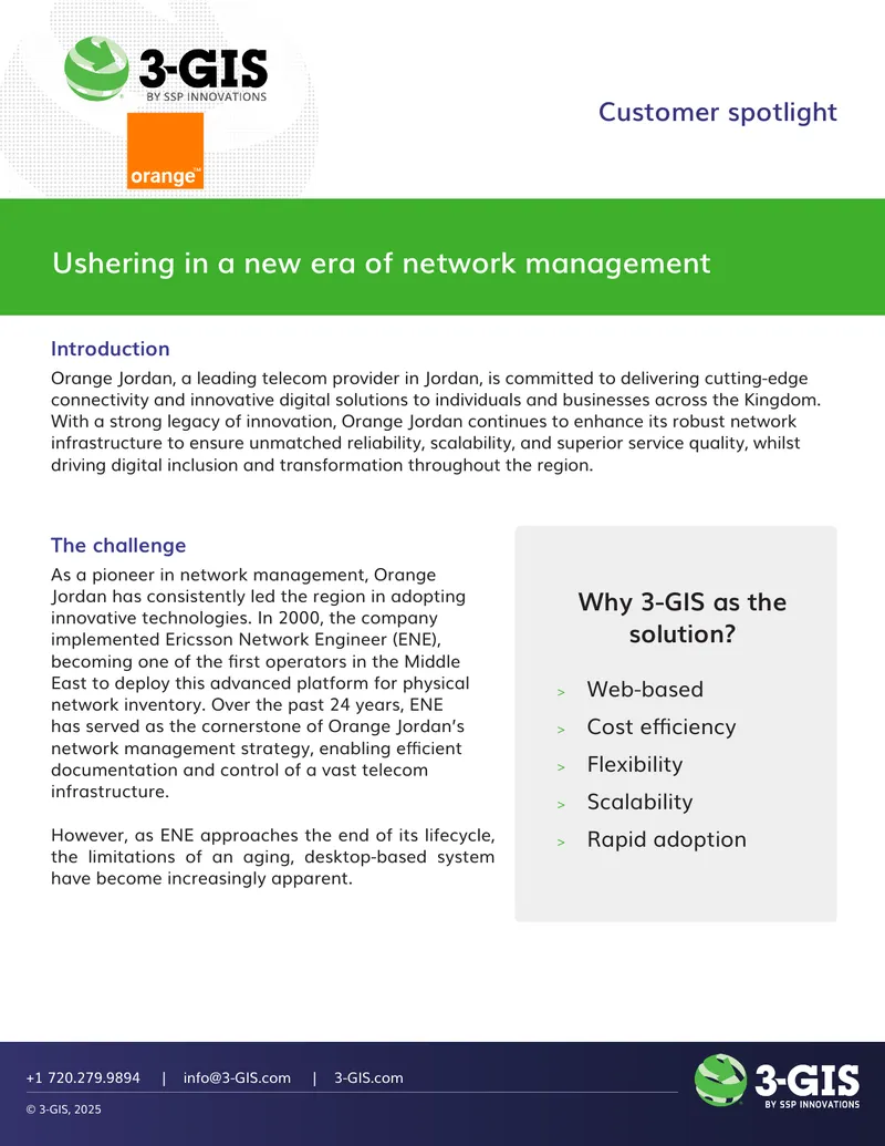 Network Management Transformation at Orange Jordan