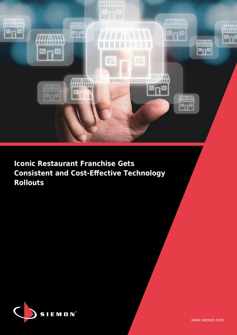 Technology Rollouts for Fast-Food Franchise Upgrades preview page 1