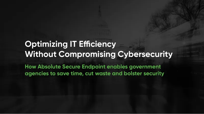 Federal Guide to Improving IT Efficiency and Cybersecurity