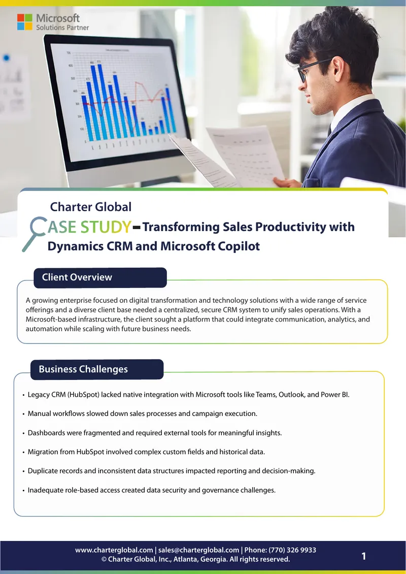 Microsoft Dynamics CRM Implementation Case Study