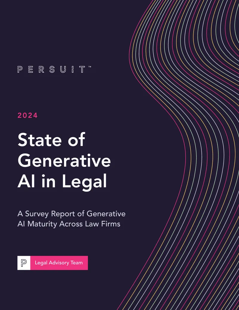 Survey Report on Generative AI Maturity in Legal Sector