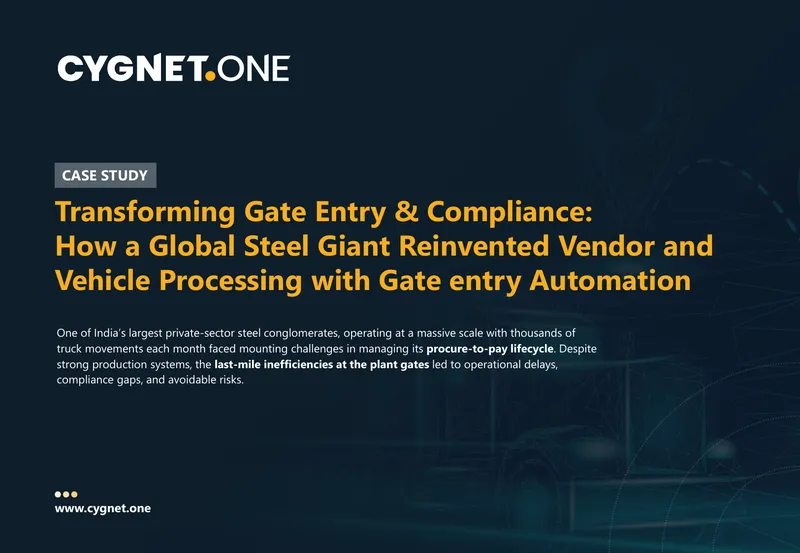 Gate Entry Automation for Vendor Compliance