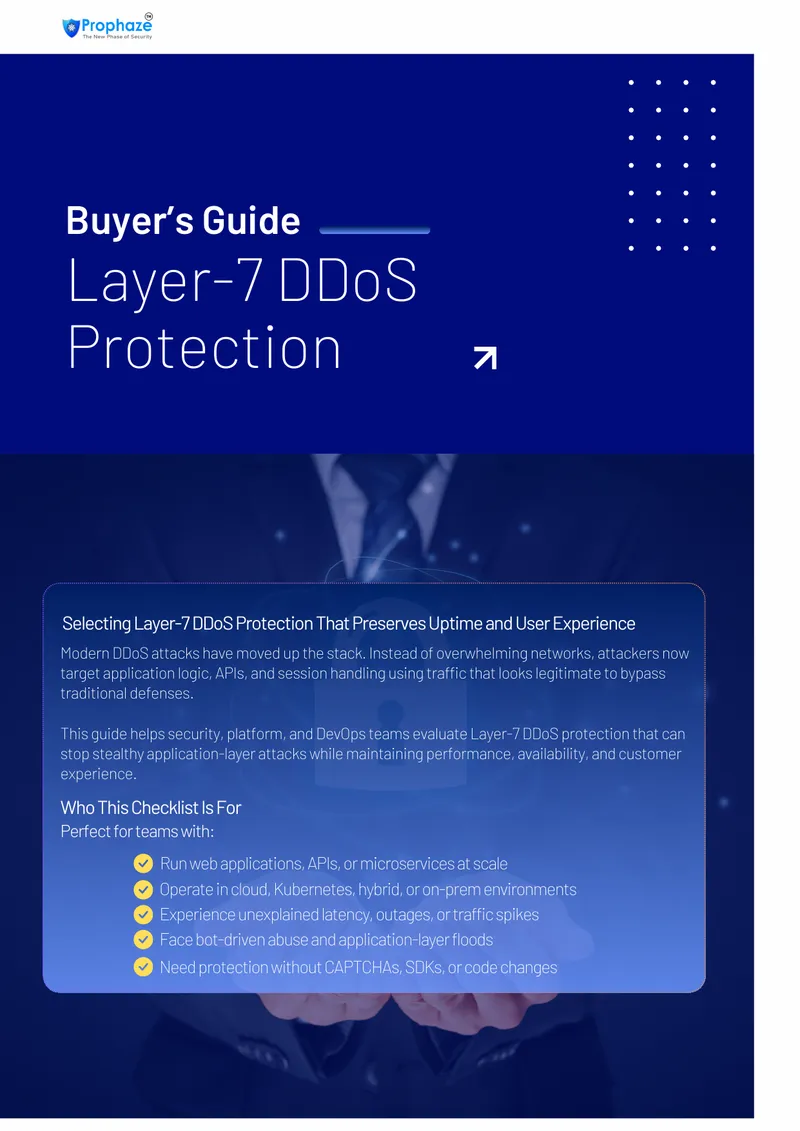 Layer-7 DDoS Protection Buyer’s Guide