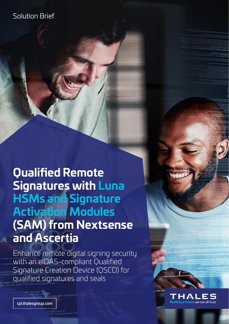 Qualified Remote Signatures with Luna HSMs and SAMs