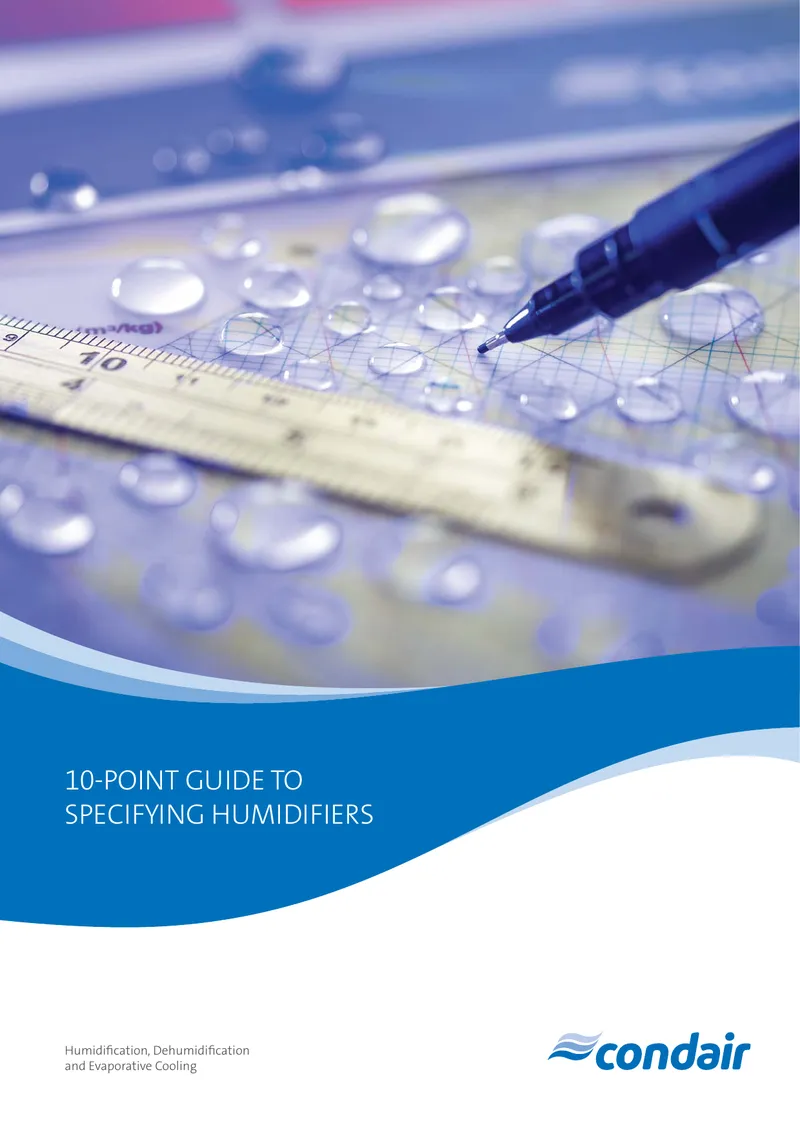 Guide to Specifying Humidifiers for HVAC Systems