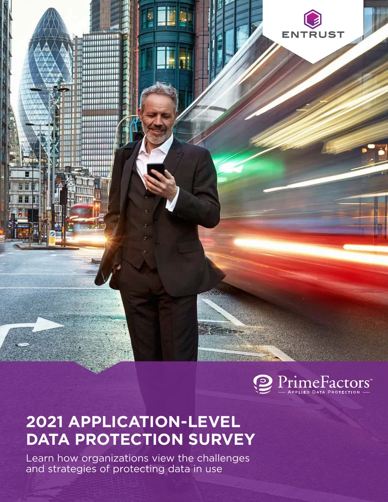2021 Application-Level Data Protection Survey Findings