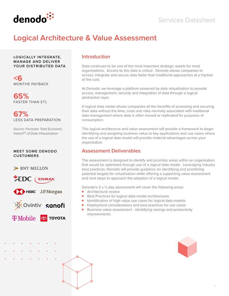 Logical Architecture and Value Assessment Guide