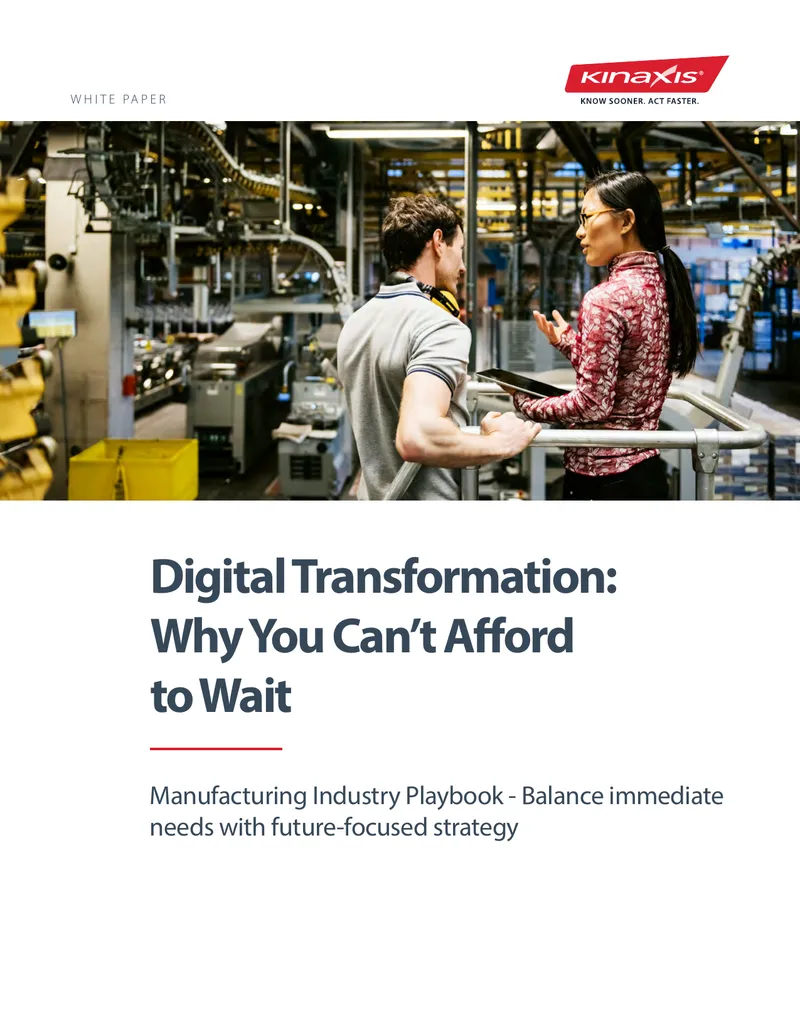 Manufacturing Industry Playbook for Digital Transformation