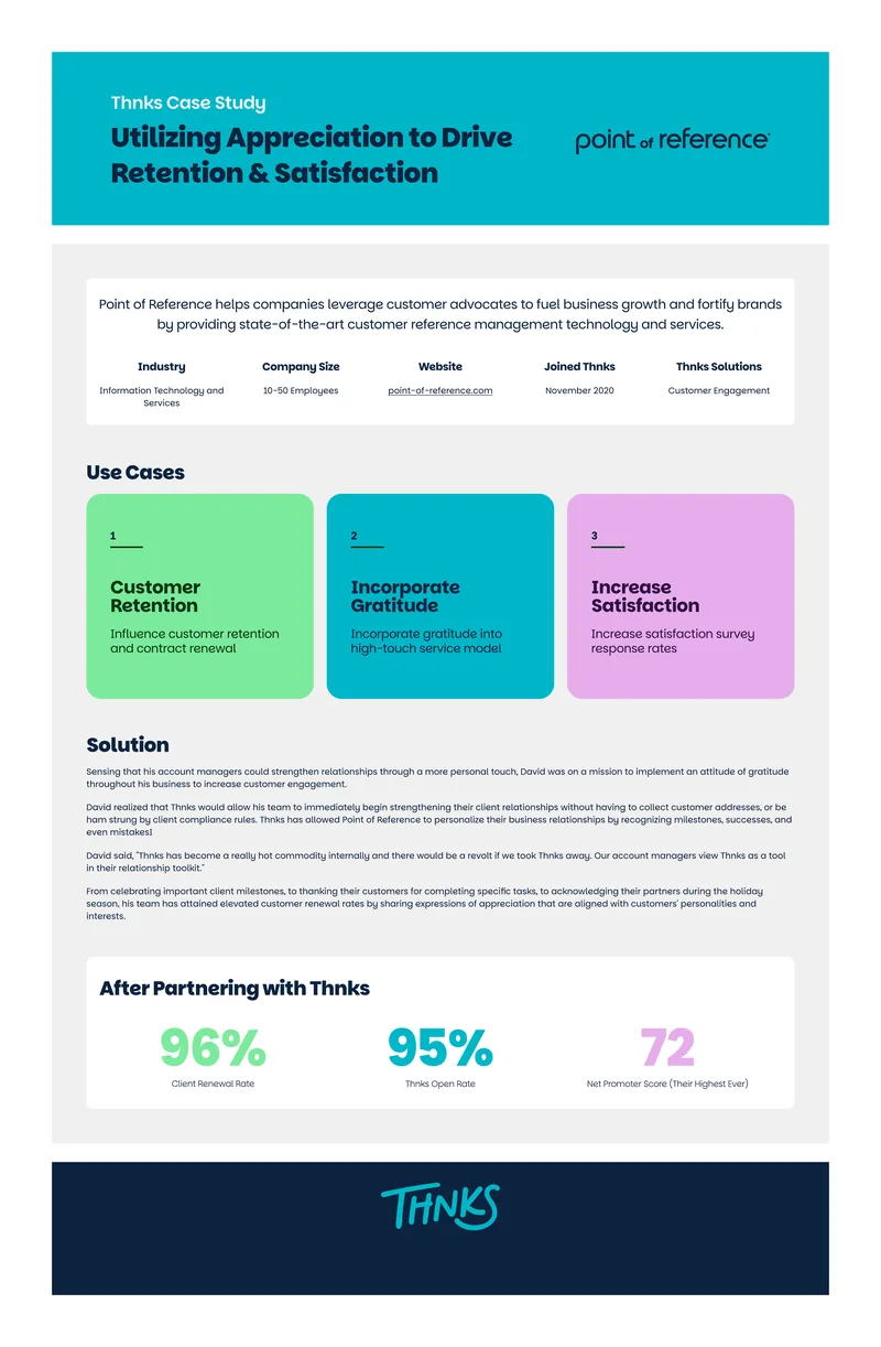 Utilizing Appreciation to Drive Retention and Satisfaction