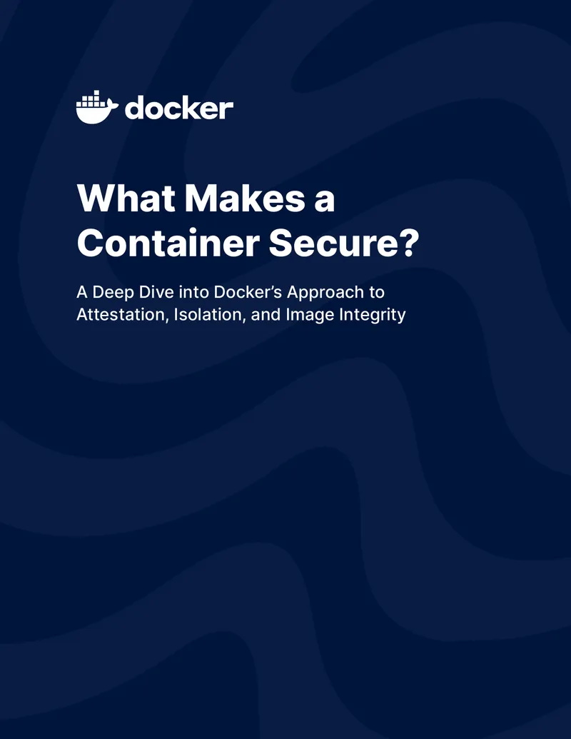 Container Security Practices and Docker Hardened Images