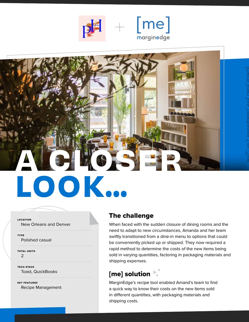 Pomegranate Hospitality Case Study on MarginEdge