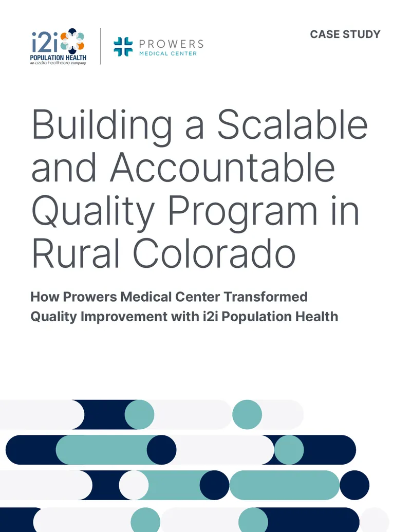 Building a Scalable and Accountable Quality Program in Rural Colorado
