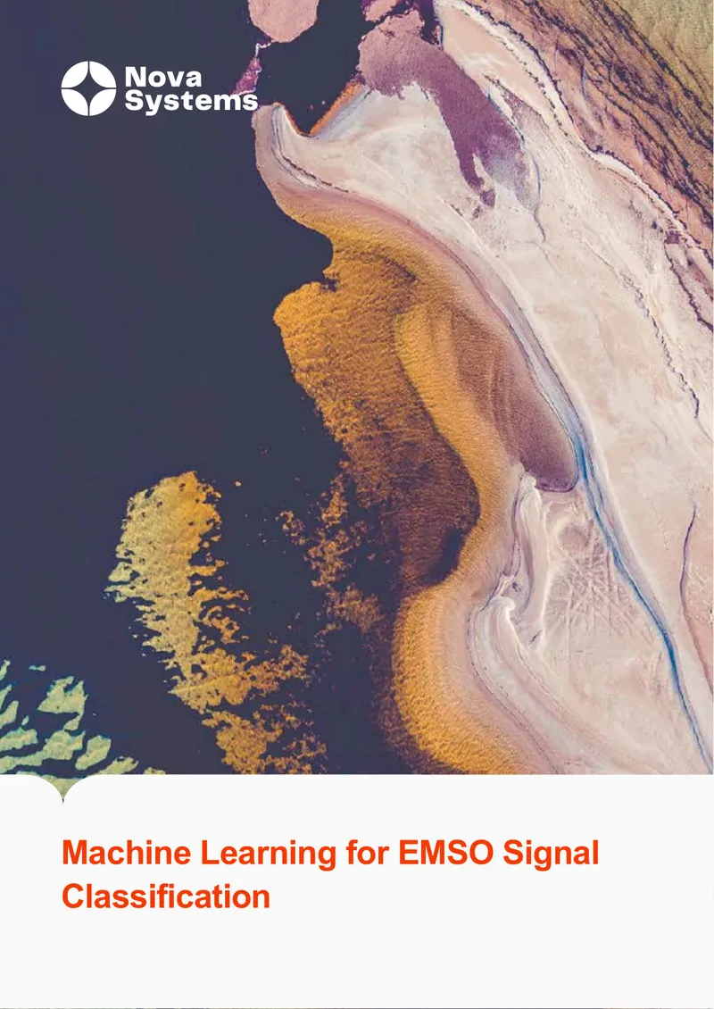 Machine Learning Approaches for EMSO Signal Classification