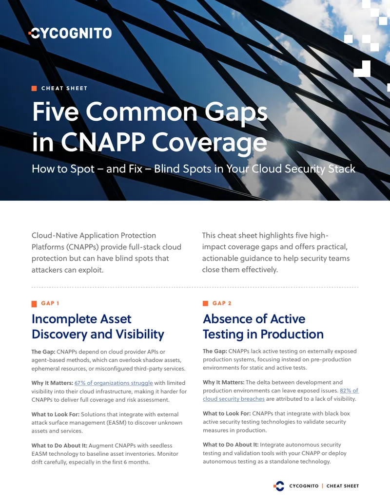 Common Gaps in CNAPP Coverage and Solutions